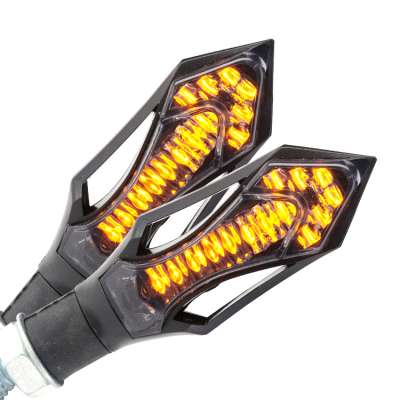 New Design 12V Motorcycle Motorbike Waterproof Mini Turn Signal LED Indicator Light