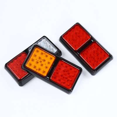 Manufacturer Rectangle Signal Indicator Truck Tail Lamp Combination Tail Lights for Trailer