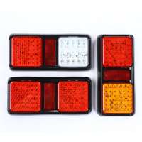 Trailer Tail Lights Waterproof 12V Signal Reverse Brake Stop Indicator Lamp for Truck