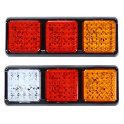 Hight quality red yellow white light color led tail light truck trailer LED rear combination light